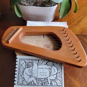 Wooden Lyre Kids  Musical Harp
